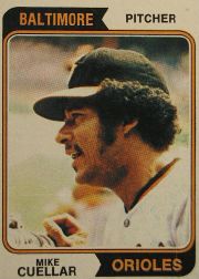1974 Topps Baseball Cards      560     Mike Cuellar